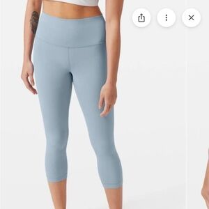 lululemon align leggings 21" chambray